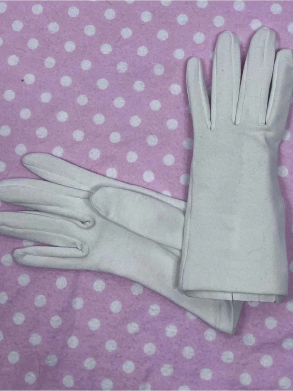 Vintage Ladies White Gloves